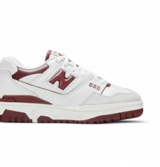 NEW BALANCE 550 BURGUNDY CYAN