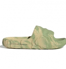 ADIDAS ADILETTE 22 SLIDES 'MAGIC LIME DESERT SAND'