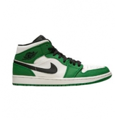 NIKE AIR JORDAN 1 MID 'PINE' GREEN