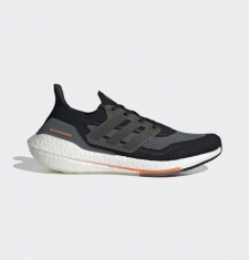 ADIDAS ULTRA BOOST 21 CORE BLACK / SCREAMING ORANGE