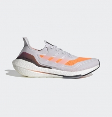 ADIDAS ULTRA BOOST 21 DASH GREY / SCREAMING ORANGE