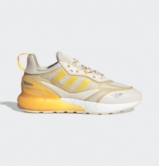 ADIDAS ZX 2K BOOST WHITE SOLAR GOLD