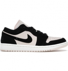 NIKE AIR JORDAN 1 LOW BLACK GUAVA ICE