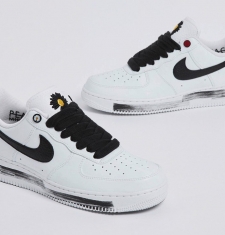 NIKE AIR FORCE 1 X G-DRAGON PARA NOISE WHITE 