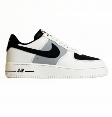 NIKE AIR FORCE 1 UPSTEP BLACK WHITE CASUAL SPORT