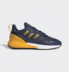 ADIDAS ZX 2K BOOST CREW BLUE YELLOW CORE BLACK